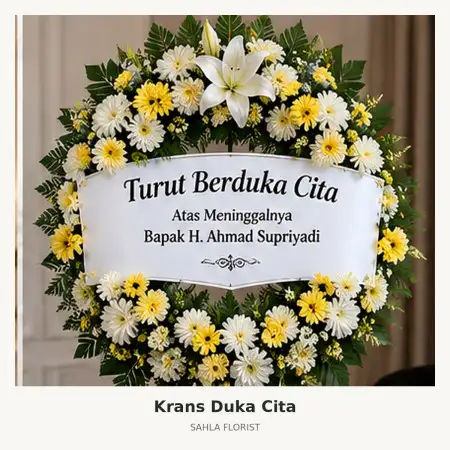 Krans Bunga Duka Orchard Park Batam